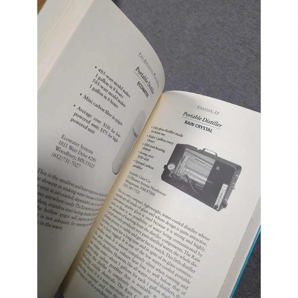 The‎ Drinking Water Book Complete Guide to Safe Drinking Water Colin Ingram 1991